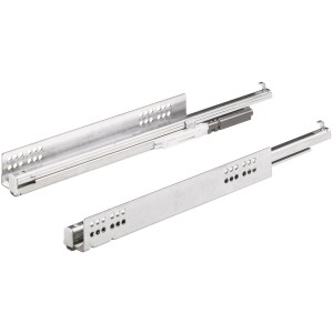 Sistema di estrazione totale Hettich Quadro V6/350, 350 mm, acciaio zincato, con ammortizzazione.