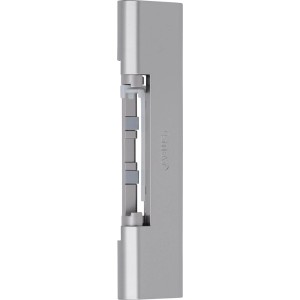Ferme-porte Abus AC4100 argenté, adapté aux portes intérieures jusqu'à 40 kg.