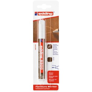 Edding 8900 Marqueur meubles Teck pour réparer meubles et bois.