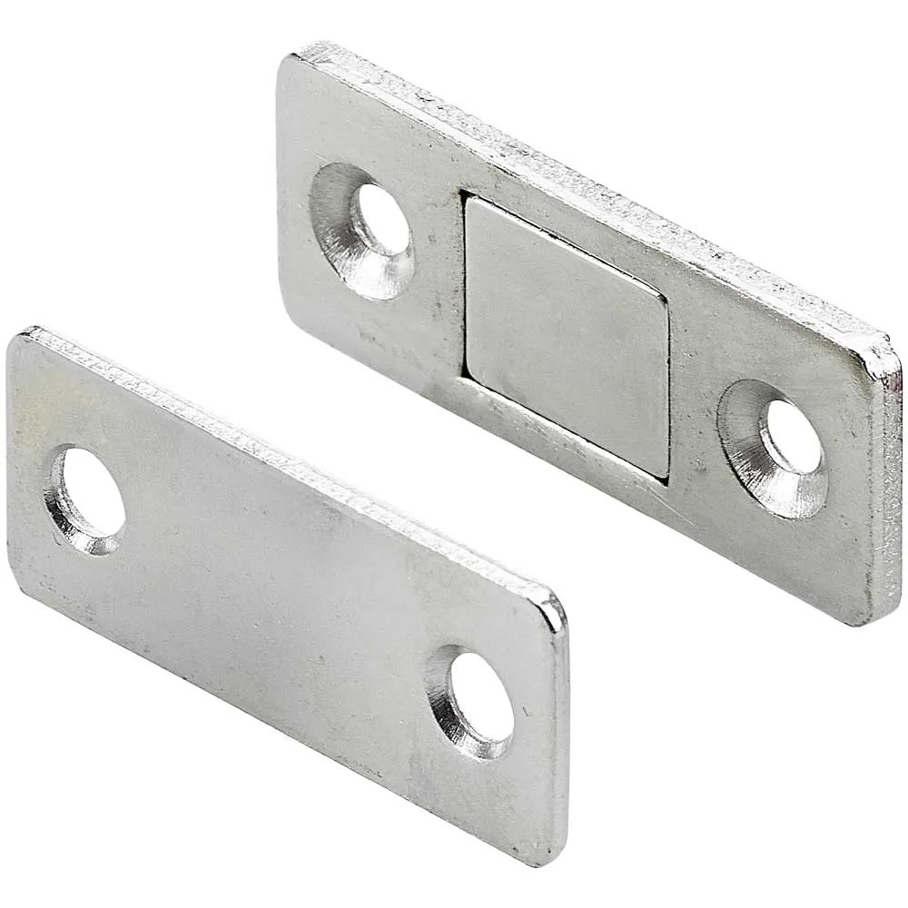 Hettich Flachmagnet Stahl vernickelt / 1 Stk.