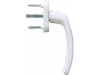 Aluminium-Fenstergriff Weiss Aluminium-Fenstergriff Weiss