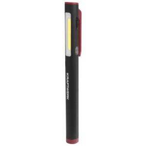 Kraftwerk LED penna luminosa COB 300 con batteria e USB-C. Lampada a mano compatta per officina e hobby.