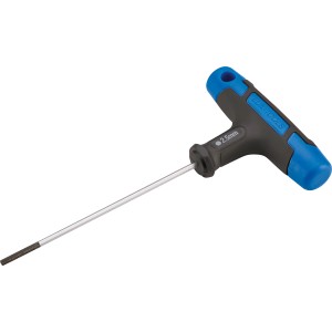 LUX T-Griff Stiftschlüssel, 2,5 mm, für Innensechskant Schrauben, komfortabler Griff.