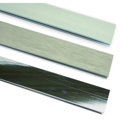 Gardinia Binario da scorrimento a soffitto Luxor Acciaio spazzolato 160 cm