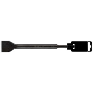 Scalpello a spatola Rennsteig 250mm con supporto SB per martello elettrico, ideale per rimuovere l'intonaco.