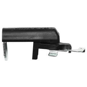Supporto a morsetto nero Gardinia per tende veneziane, facile montaggio senza forare.