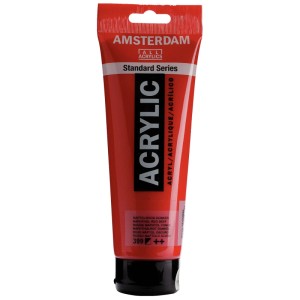Tube Amsterdam Acrylfarbe Standard Series, Naphtolrot Dunkel, 250 ml.
