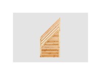 Sichtschutz-Abschlusselement Neo Douglasie (HxBxT) 180 x 90 x 45 cm