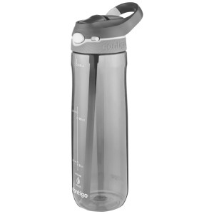 Contigo Borraccia Ashland grigia, 720 ml, con cannuccia e maniglia.