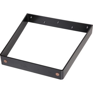 Piètement de table noir en V, 700x710 mm, pour tables sur mesure.
