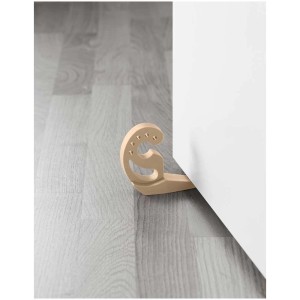 Fermaporta beige Wenko Multi-STOP® in plastica, flessibile e versatile.