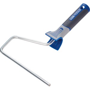 LUX Farbroller-Bügel, 18 cm breit, mit 3-Komponenten-Griff für komfortables Malen.