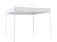 Ersatzdach für Pavillon Manzanola Weiss 300 x 300 cm