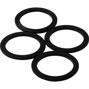 Joints KÖRO TPE, 30x39x2 mm, pour siphons 32 mm, lot de 4, joints d'étanchéité pour cuisines.