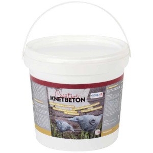 Seau de Creative-Knetbeton, 1 kg, pour modeler et bricoler à l'intérieur et à l'extérieur.