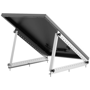 Staffa inclinabile EcoFlow 28'' per pannello solare rigido da 100W, regolabile per luce solare ottimale.