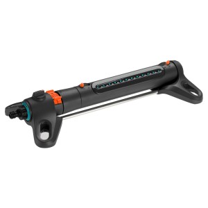 Gardena Aqua Zoom S : arroseur oscillant compact pour un arrosage précis.