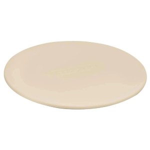 Beiger Cozze Pizzastein Rotate Ø 235 mm für knusprige Pizza im Pizzaofen.