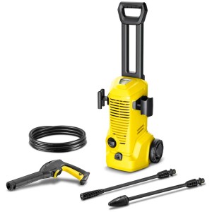 Nettoyeur haute pression Kärcher K 2 Premium avec accessoires, jaune/noir.