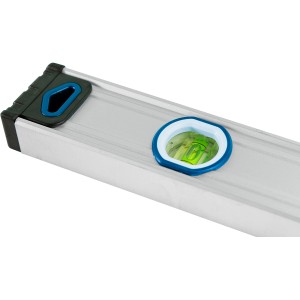 Livella a bolla Bosch Professional, 120 cm, corpo in alluminio con fiala e tappi antiurto.