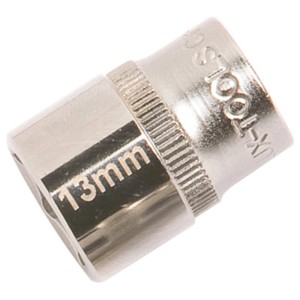 Bussola LUX Comfort da 13 mm in acciaio al cromo-vanadio per chiavi e estrattori.