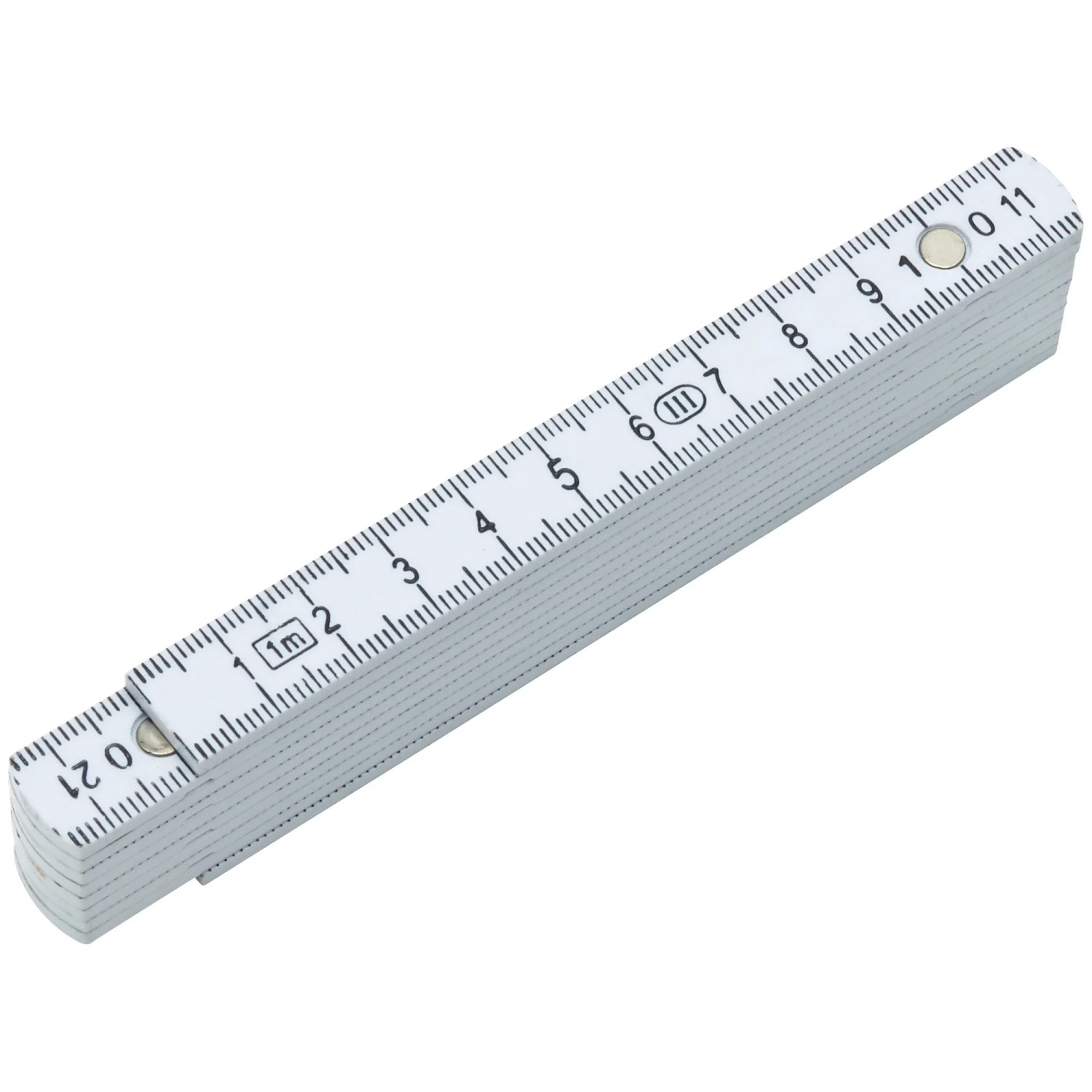 LUX-TOOLS Metermassstab Classic Glasfaser 1 m