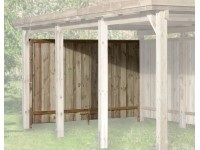 Weka Rückwand für Carports