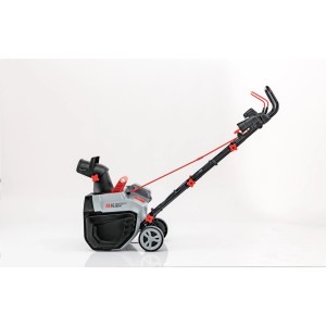 Fraise à neige sans fil Al-Ko ST 4048 Energy Flex Solo, fraise à neige à batterie en gris et noir.
