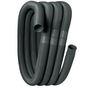 Tuyau de piscine Steinbach bleu, Ø 38 mm, 1,50 m, manchonné, flexible pour raccord piscine.