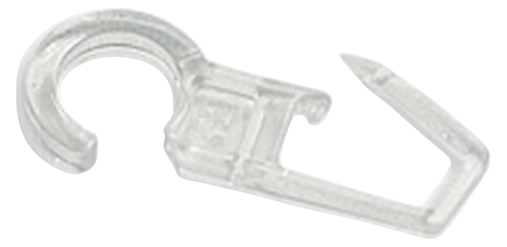 50 Stück Faltenlegehaken Transparent – Mit 8 Mm Innendurchmesser Für Gardinen & Vorhänge