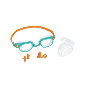 Bestway Aquanaut Essential Protection Set : Lunettes de plongée, bouchons d'oreille et pince-nez pour enfants à partir de 7 ans.