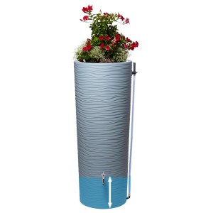 Garantia Set tubo Aqua-Go (3/4'') per serbatoi d'acqua piovana con indicatore di livello e rubinetto.