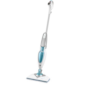 Black+Decker Steam Mop Deluxe, 1600 W, pour un nettoyage hygiénique des sols.