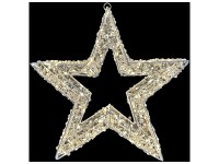 LED-Stern Outdoor Weiss (HxBxT) 8 x 38 x 38 cm / 400 LEDs LED-Stern Outdoor Weiss (HxBxT) 8 x 38 x 38 cm / 400 LEDs