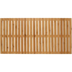 Tapis de bain en bambou Wenko, 100x50 cm, pour bain et douche.