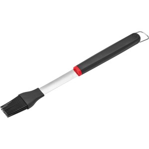 Pennello per marinata Jamestown in acciaio inox e silicone per grigliate.