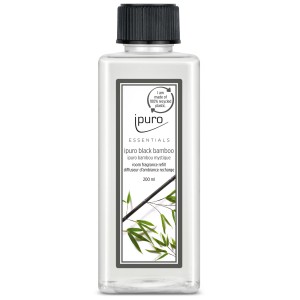 Ipuro Refill Black Bamboo 200ml Nachfüllflasche für Duftdiffuser. Raumduft mit Bambus-Note.