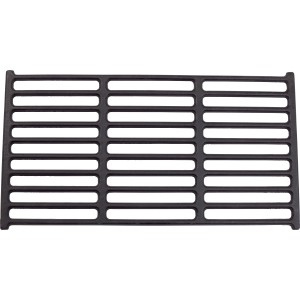 Grille principale Jamestown en fonte noire pour fumoir Aldon.