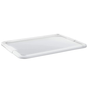 Coperchio trasparente per box multiuso OBI Santos Oversize per protezione e impilaggio.