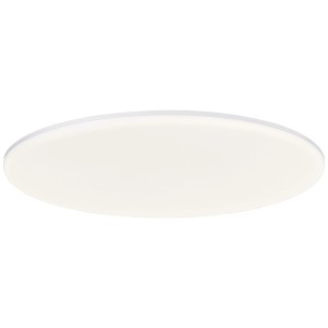 Plafonnier LED Colden blanc et rond, diamètre 45 cm. Lampe de plafond moderne pour intérieur.