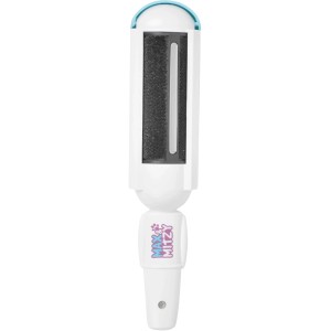 Spazzola Velvet Brush bianca (24,5cm) per rimuovere peli di animali da divani, vestiti e sedili auto.