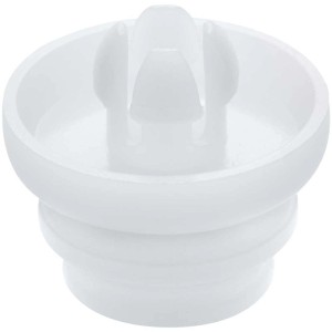 Glisseurs de rechange Diaqua, blancs, 5 pièces, pour rails de rideaux de douche.