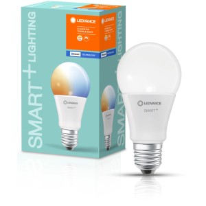 Lampadina LED Bluetooth Ledvance Smart+, forma a bulbo, E27, 9W, tunable white.