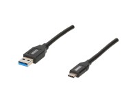 Schwaiger Câble adaptateur USB 3.1 fiche C sur prise A 1 m