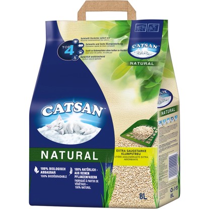 Catsan  Litière agglomérante Natural 8 l