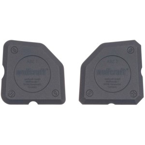 Set di lisciatura fughe Wolfcraft, 2 pezzi, per giunti in silicone e acrilico precisi. Utensile per piastrellisti.