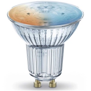 Ledvance Smart+ Bluetooth LED riflettore PAR16 GU10, tunable white, per illuminazione smart.