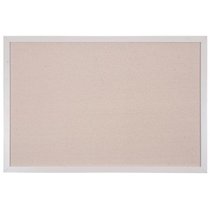 Tableau en liège blanc 40x60 cm pour notes et rendez-vous au bureau ou à la maison.