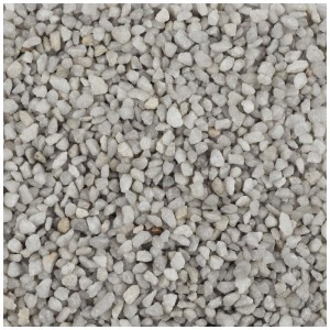Granulato decorativo grigio (2-3 mm) per vasi, ciotole e fioriere.