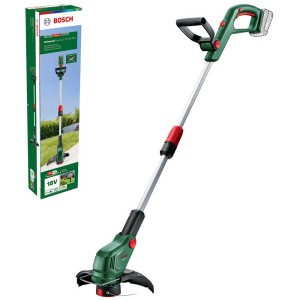 Tagliabordi a batteria Bosch UniversalGrassCut 18V-26-500 senza batteria, con confezione.